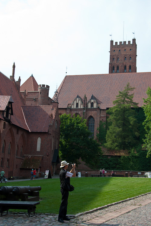 Die Marienburg in Malborg, Stammburg des Deutschritterordens